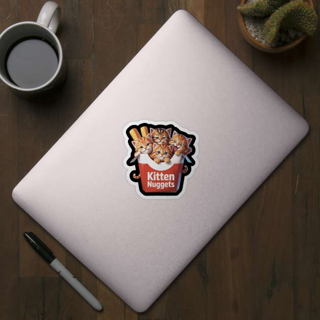 kitten-nuggets by Creatifly Graphic Tees